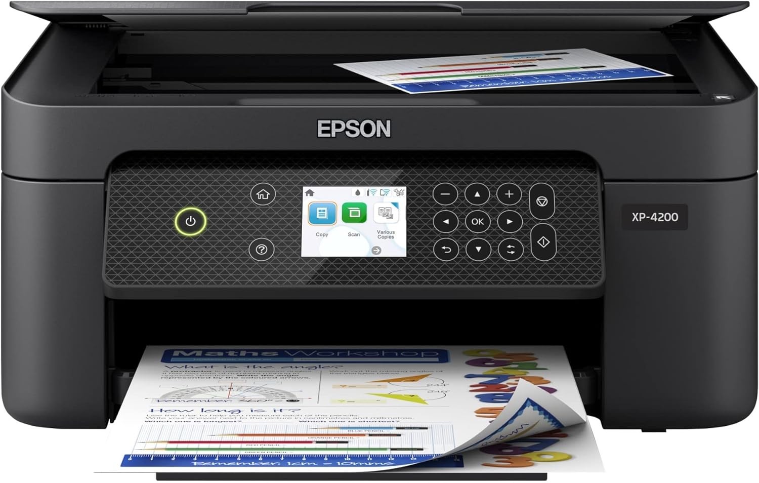 impresoras y scanners - Epson Expression Home XP-4200 Impresora inalámbrica Multifunción fax automática 4