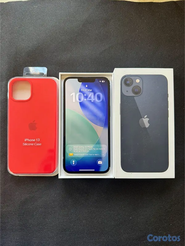 celulares y tabletas - iphone 13 midnight 128 GB Desbloqueado.**Somos Tie 2