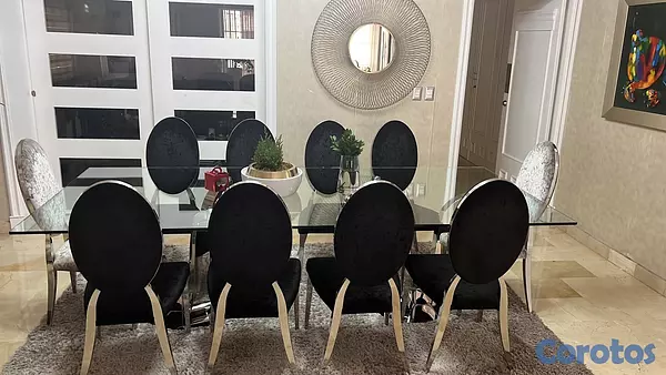 muebles y colchones - Juego de comedor 10 personas  2