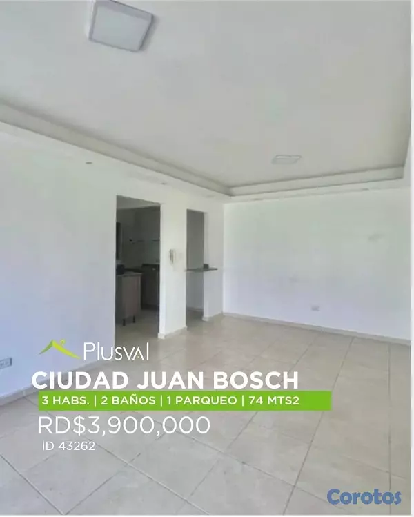 apartamentos - apartamentos listo en ciudad Juan bosch  2