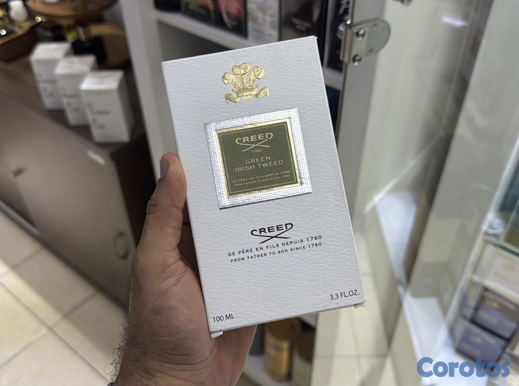 salud y belleza - Creed Green Irish Tweed EDP 100ML RD$ 20,500 NEG
