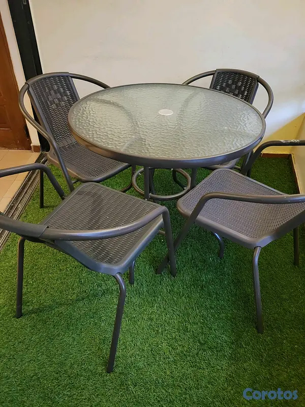 muebles y colchones - Juego de Mesa Exterior 4