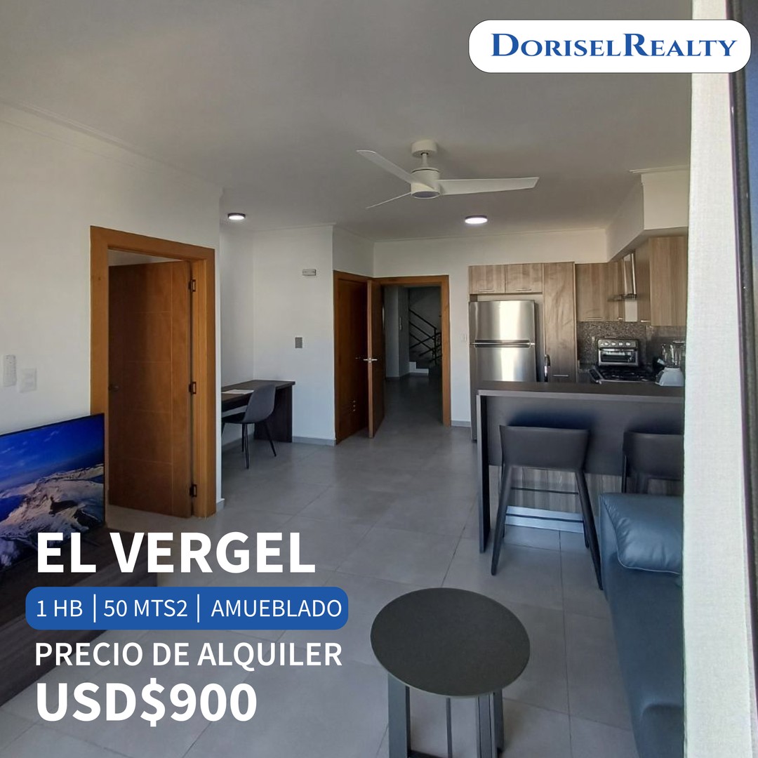 apartamentos - ALQUILER DE HERMOSOS APARTAMENTOS AMUEBLADOS EN EL VERGEL