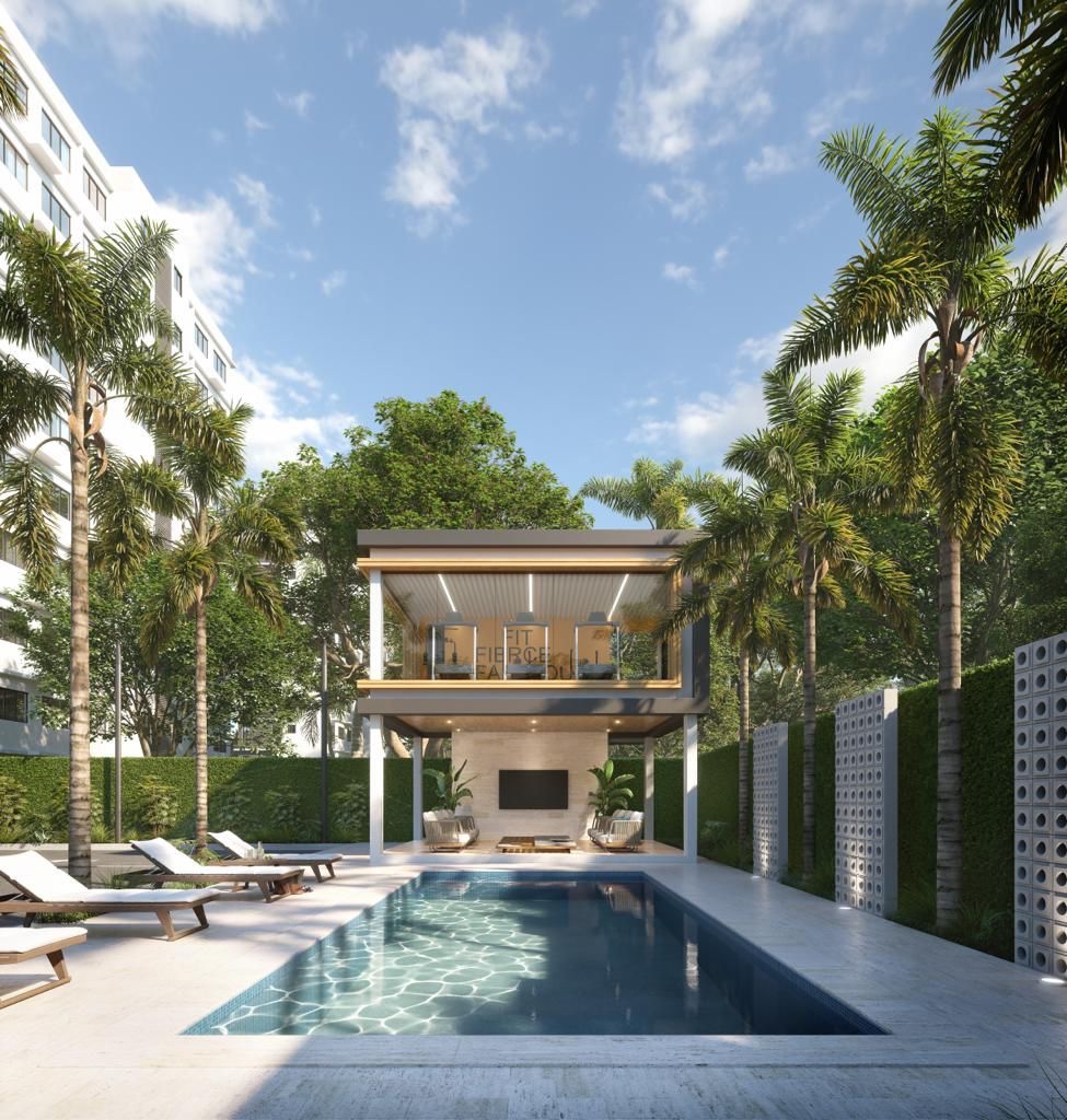 apartamentos - Proyecto de Apartamentos con Piscina en Santiago 1
