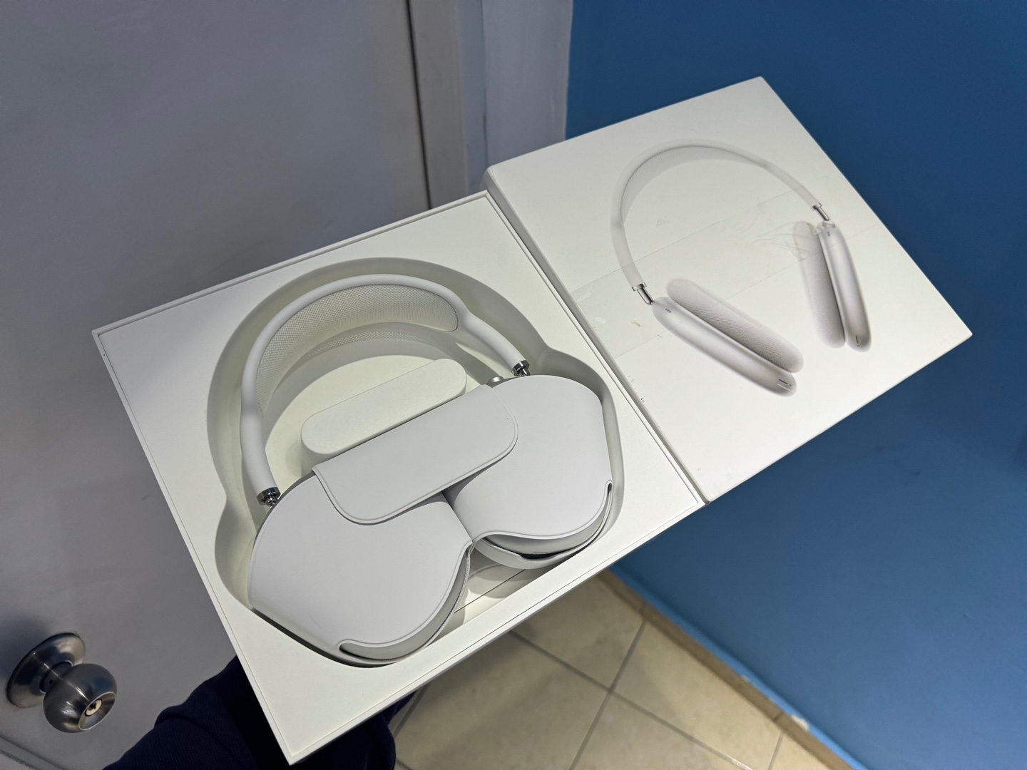 accesorios para electronica - AirPods Max Silver Como Nuevo en su Caja, Originales, RD$ 22,500 NEG 1