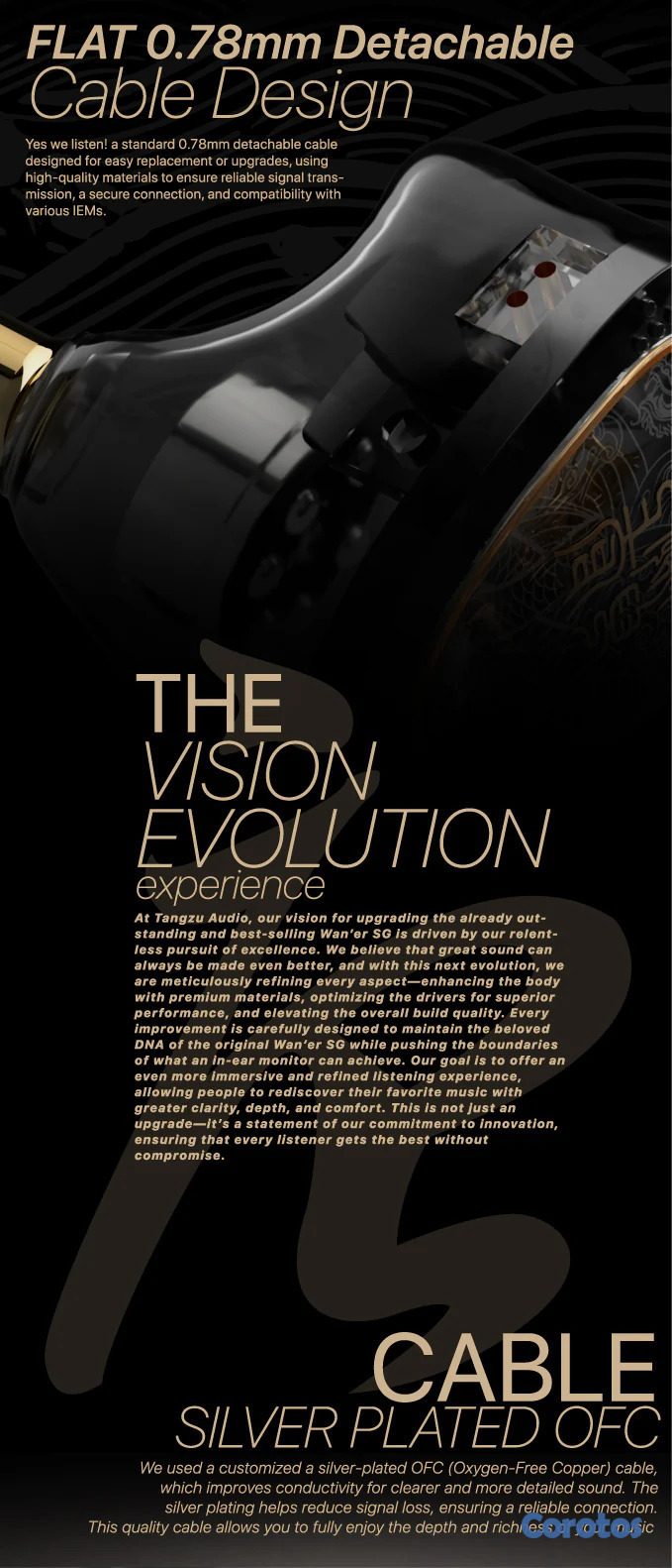 camaras y audio - Tangzu Wan'er 2 auriculares IEM 10mm DD jack 3.5mm y type C con Mic disponibles 10