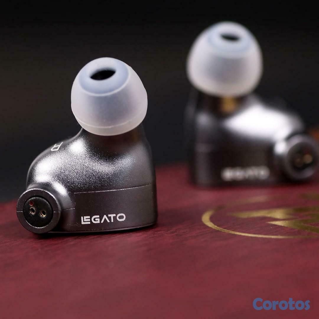 camaras y audio - 7Hz Legato audífono IEM 2 DD Basshead para amantes de los graves - cable 2 pines 7