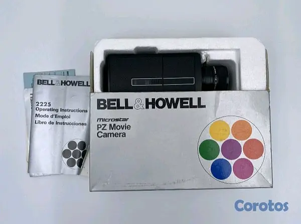 camaras y audio - venta de cámara super 8 de 1979 con cartuchos y proyector Kodak 13