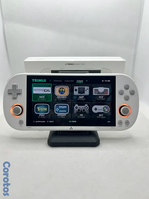 consolas y videojuegos - Portatil trimui smart pro con más de 12 mil juegos integrados 5