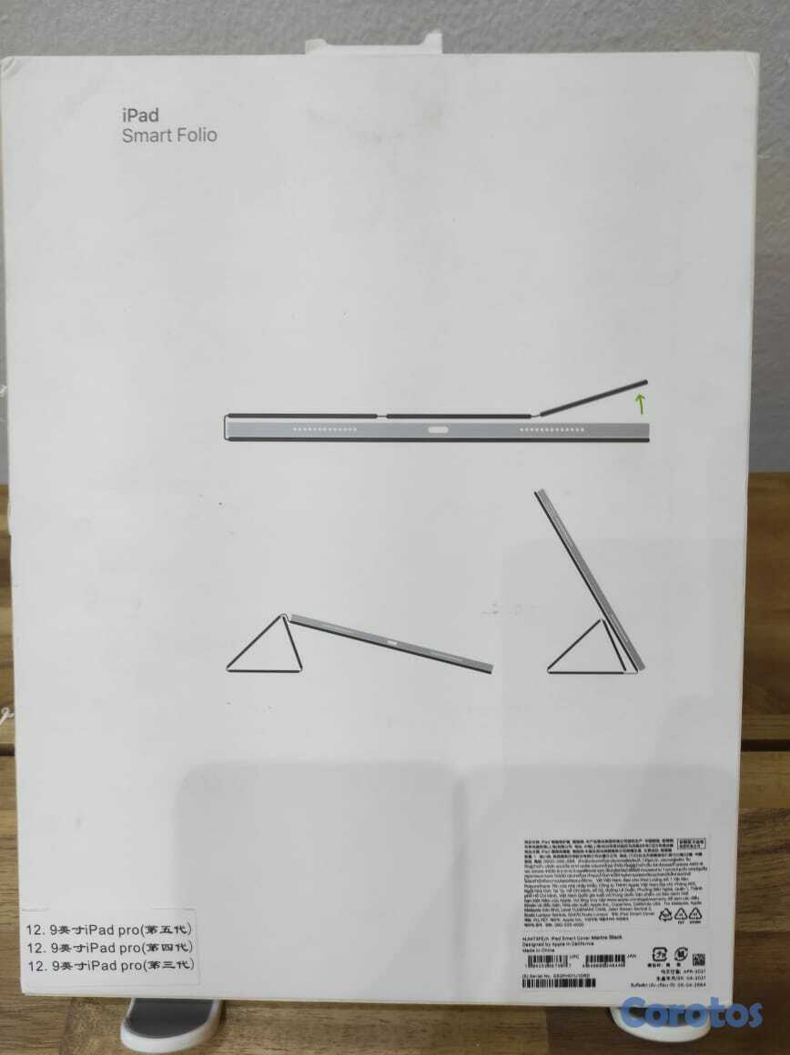 computadoras y laptops - Apple Smart Folio para iPad Pro 12,9 " (6ª, 5ª, 4ª y 3ª Generación) Negro Nuevo 2