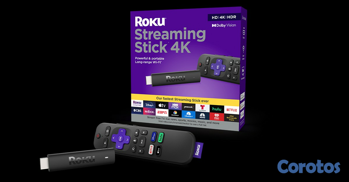 accesorios para electronica - Roku Streaming stick 4K 1