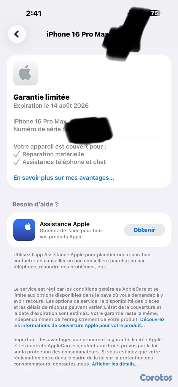 celulares y tabletas - Vendo iPhone 16 pro Max de 512gb con garantía Apple aún vigente como nuevo  4