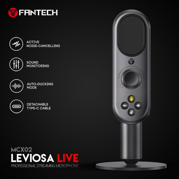 computadoras y laptops - Microfono Para GAMERS E YOUTUBER , INFLUENCERS , Fantech mcx02
