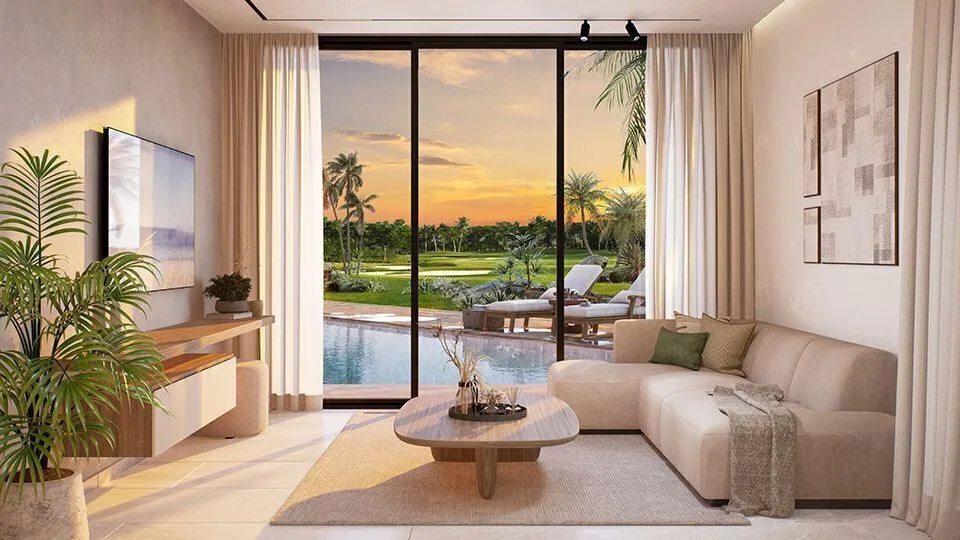 apartamentos - Juanillo Hills-Cap Cana, Apt amueblado de 1 hab 1