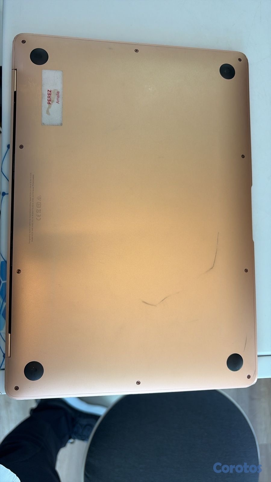 computadoras y laptops - MacBook Air Rose Gold 3