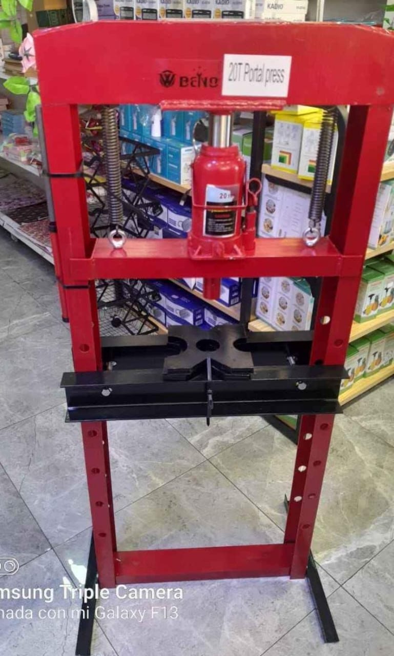 construccion e industrial - Prensa hidraulica de 20 toneladas Marca beno 0