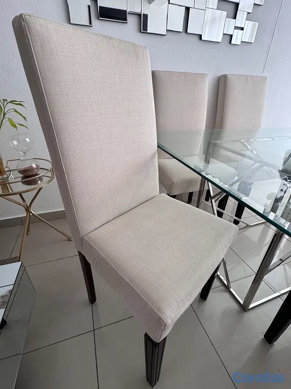 muebles y colchones - Juego de comedor de 6 sillas  3