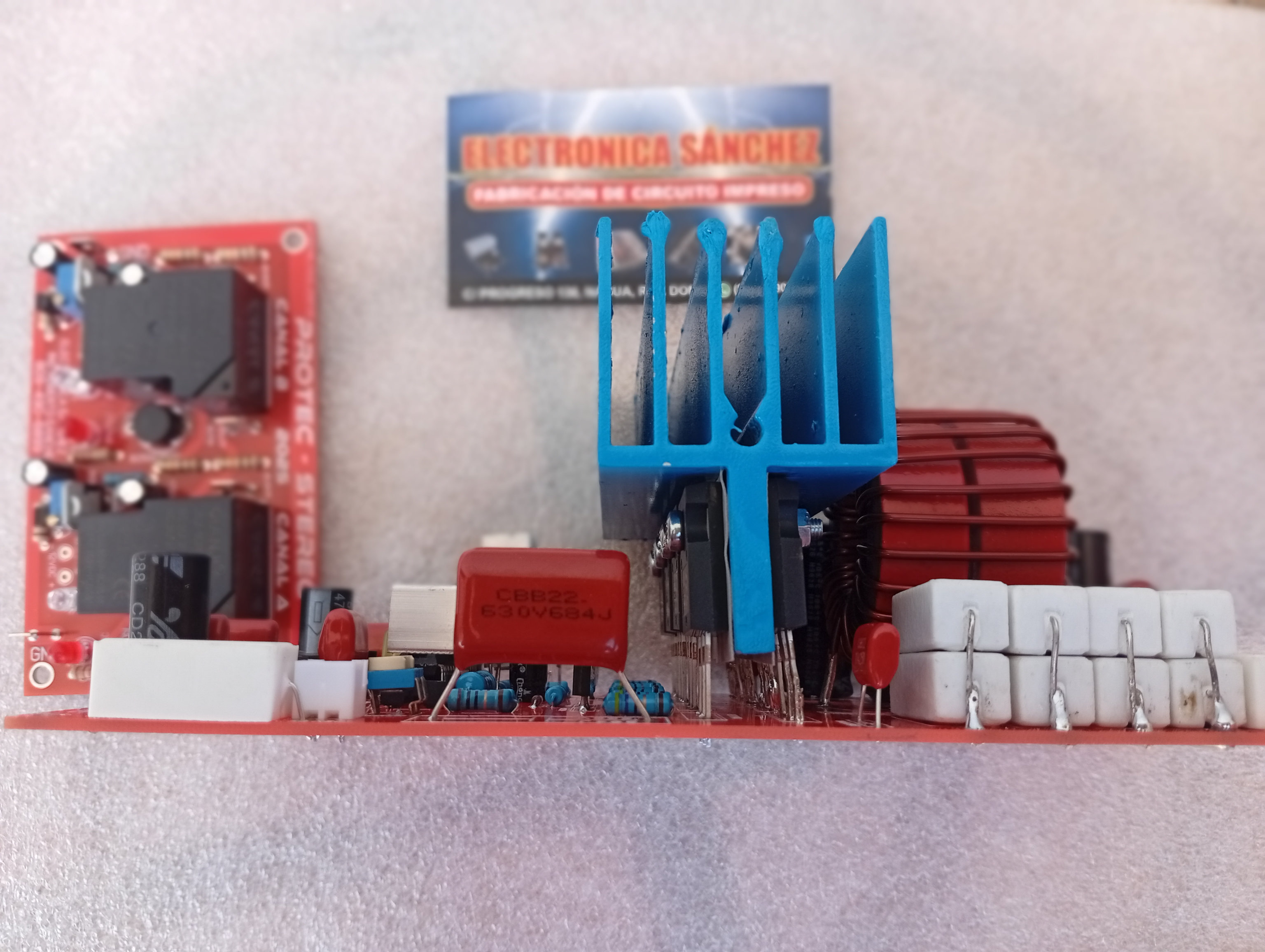 plantas e inversores - tarjeta de audio, clase D para fabricar tu propio amplificado 3500 watts RMS. 7