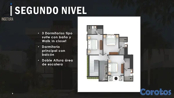 casas vacacionales y villas - PROYECTO DE VILLAS EL NARANJO  8