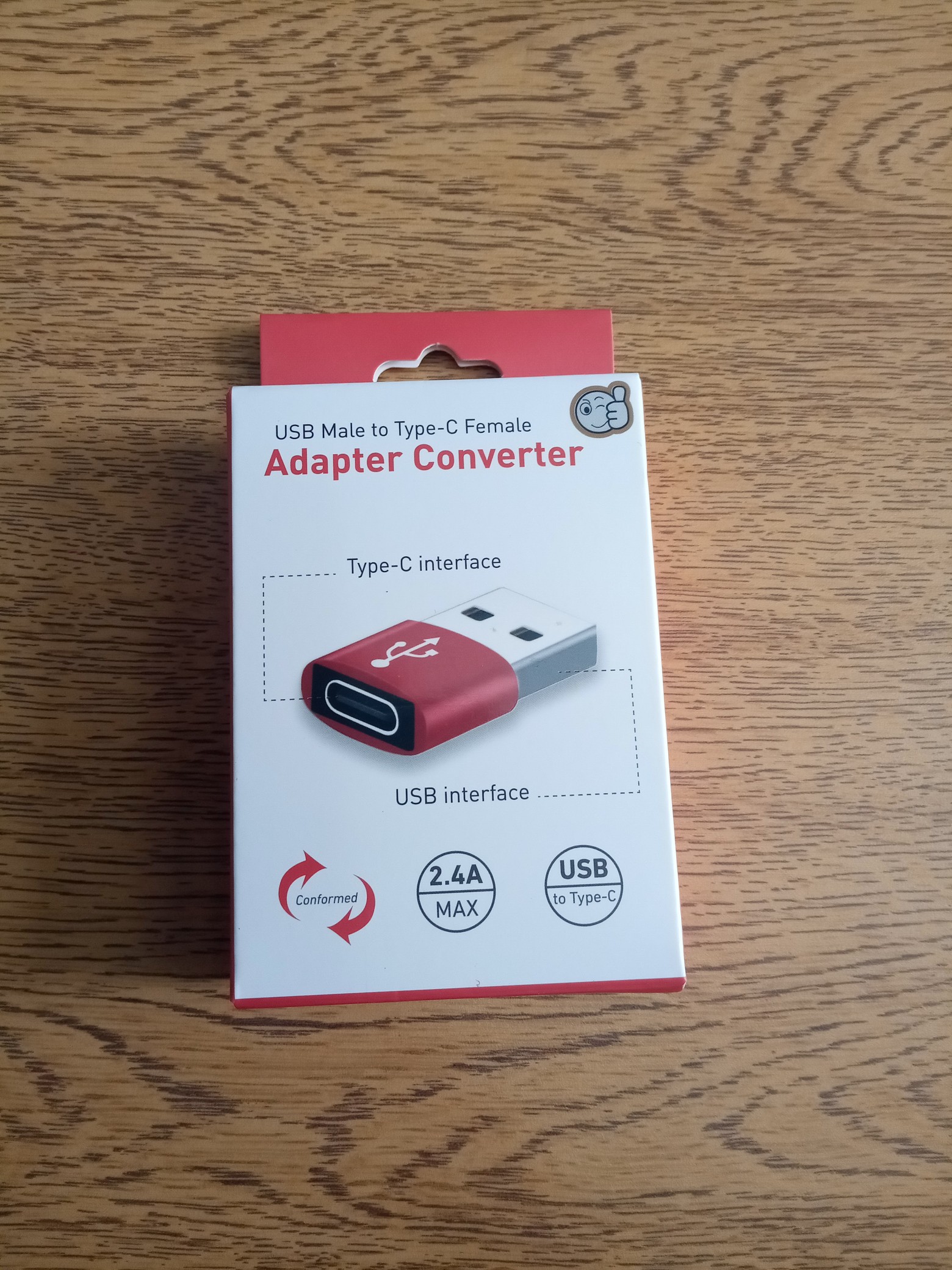 accesorios para electronica - Adaptador USB, Macho a Hembra Tipo C