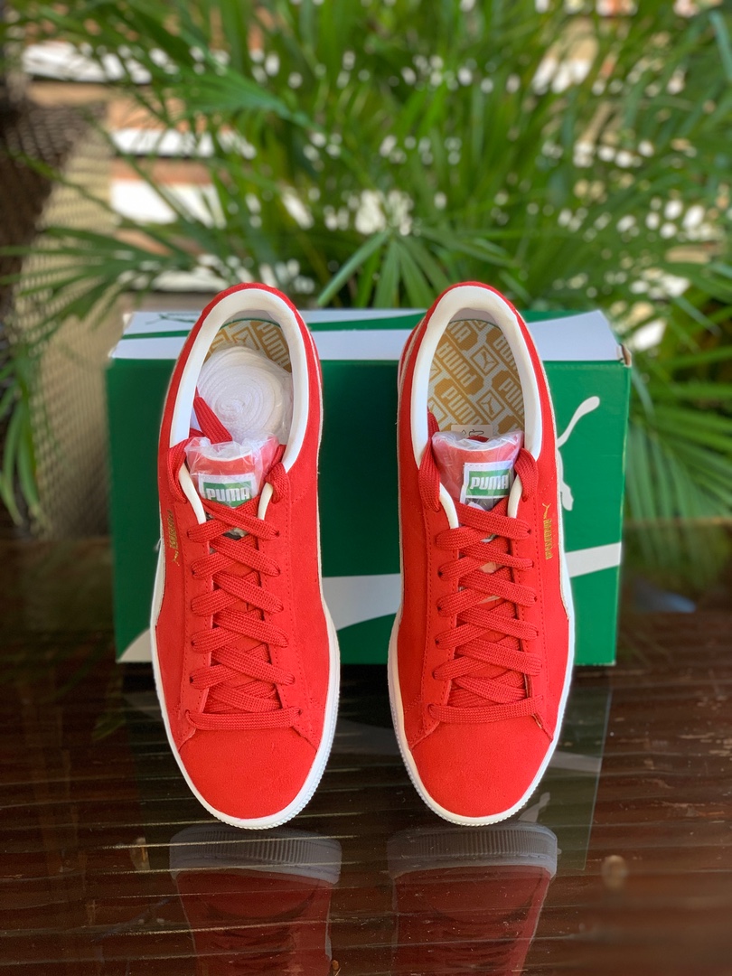 zapatos para hombre - Puma Suede Classic Red 