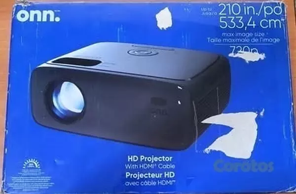 otros electronicos - Proyector Onn LCD Home Theater Resolución 720 P 3