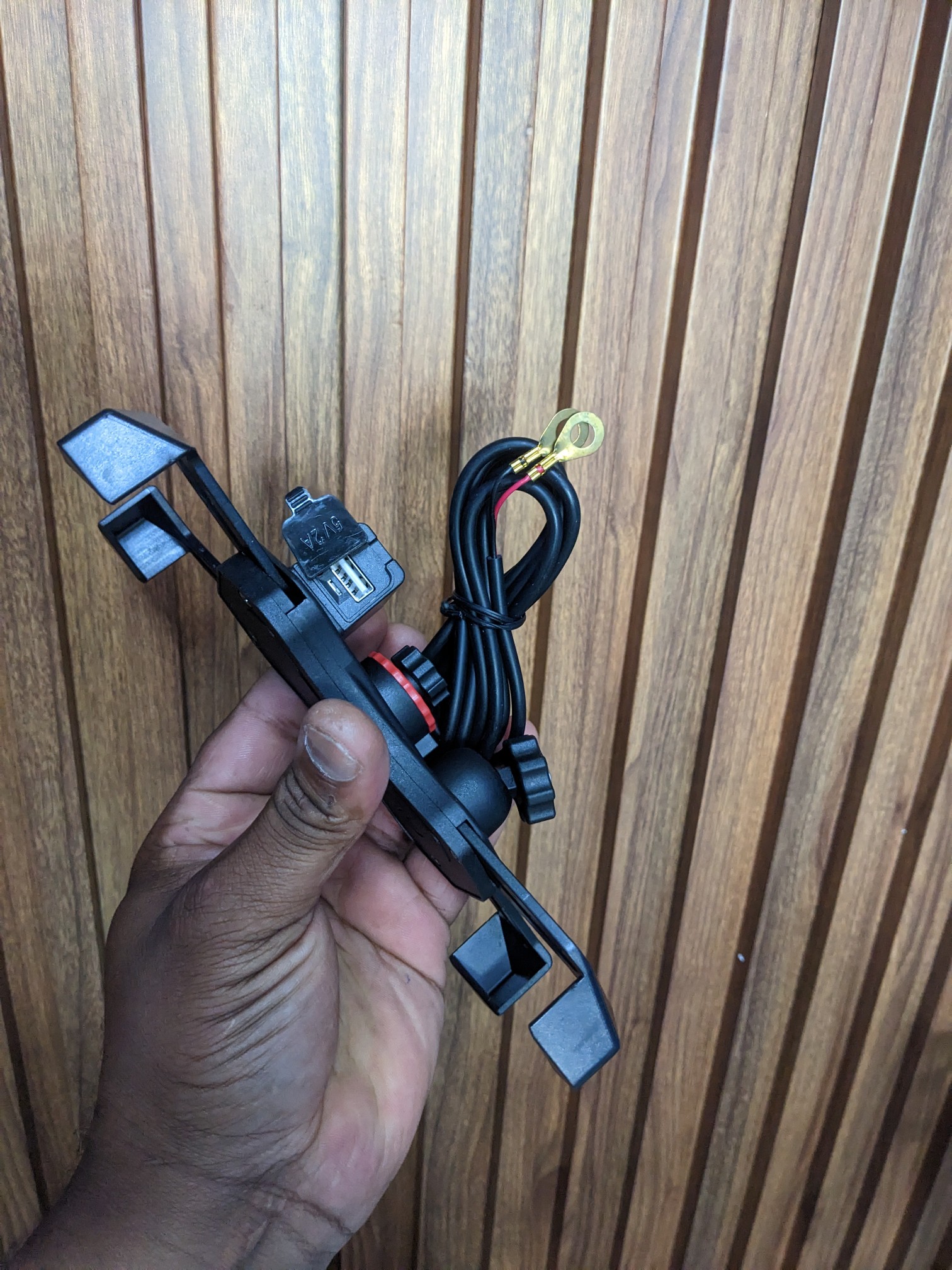 celulares y tabletas - Base para motos con salida USB de carga 7