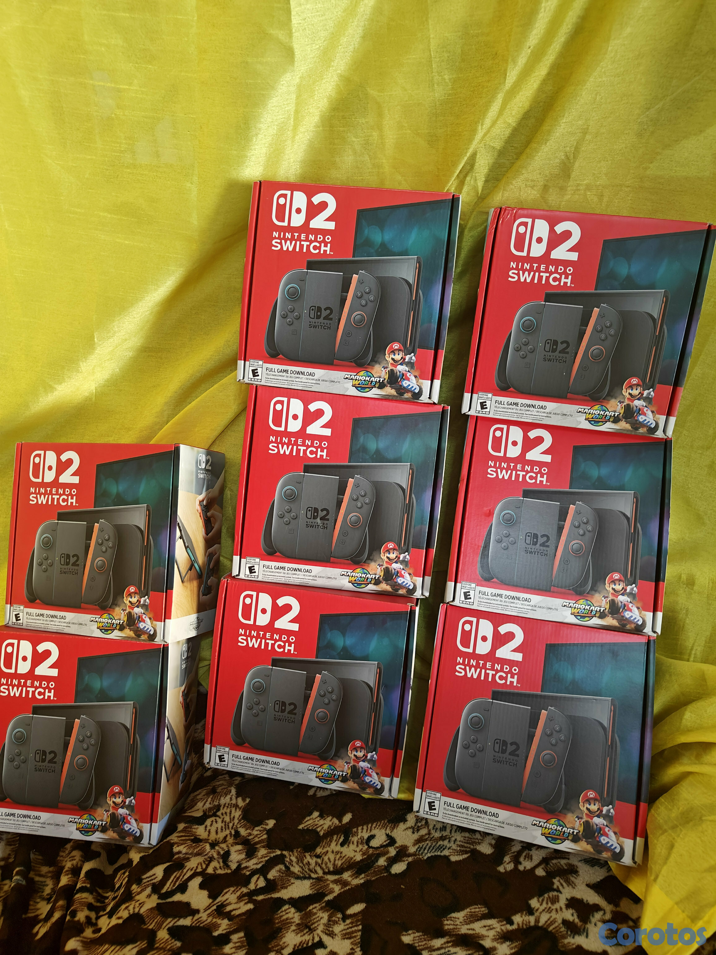 consolas y videojuegos - Nintendo Switch 2 americana bundle Mario kart nueva  1