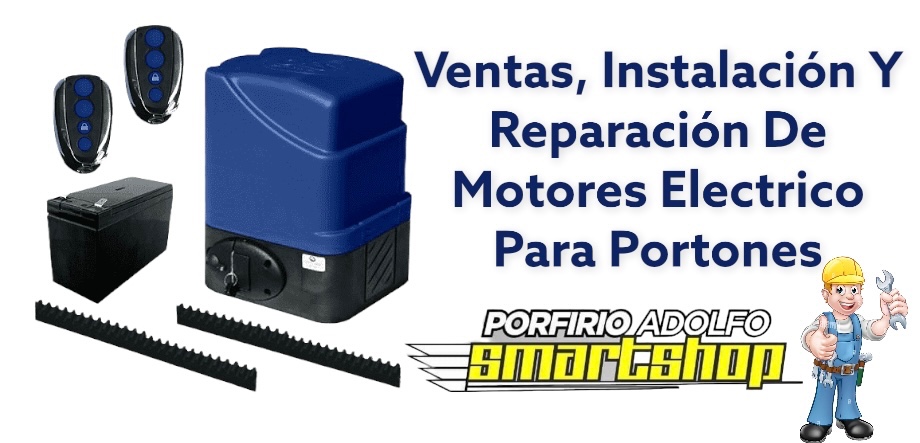 otros electronicos - Motor Eléctrico De 1,200 KG Para Portones..