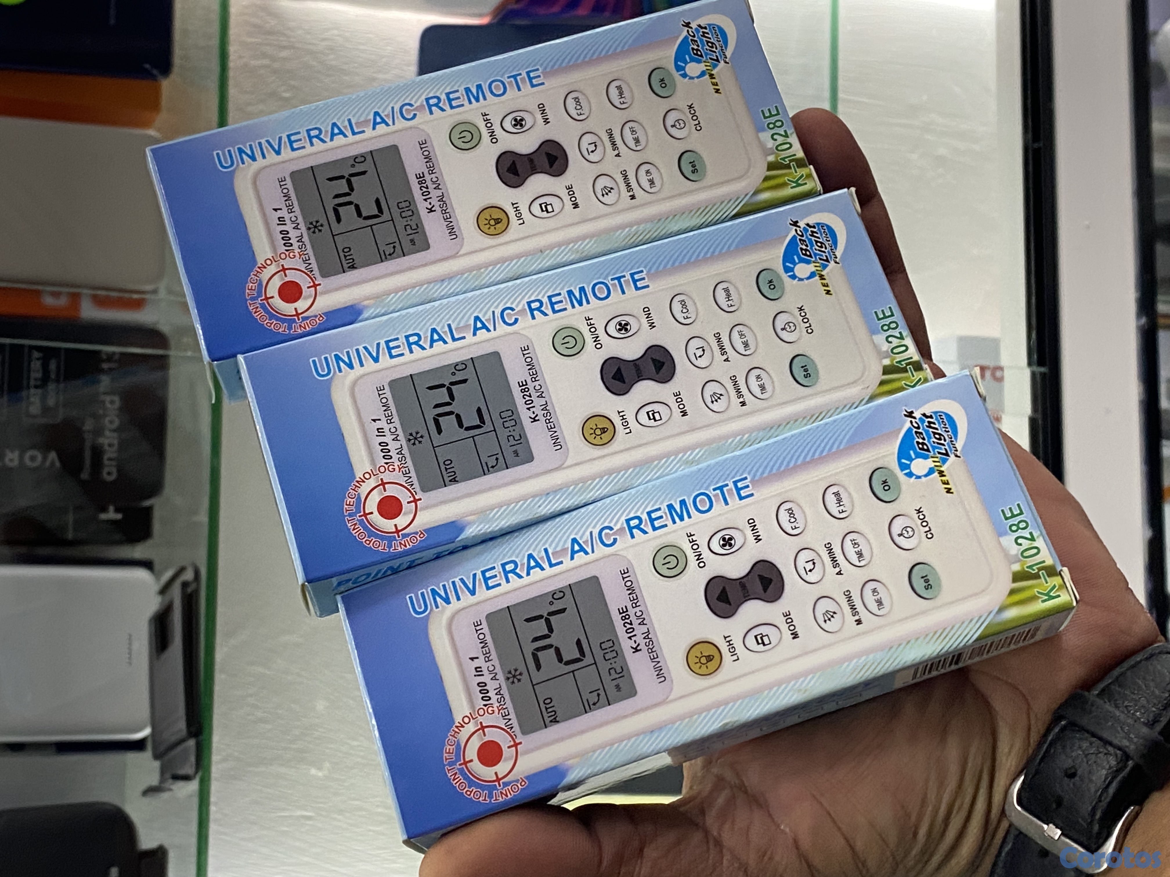 accesorios para electronica - control de aire acondicionado universal  2
