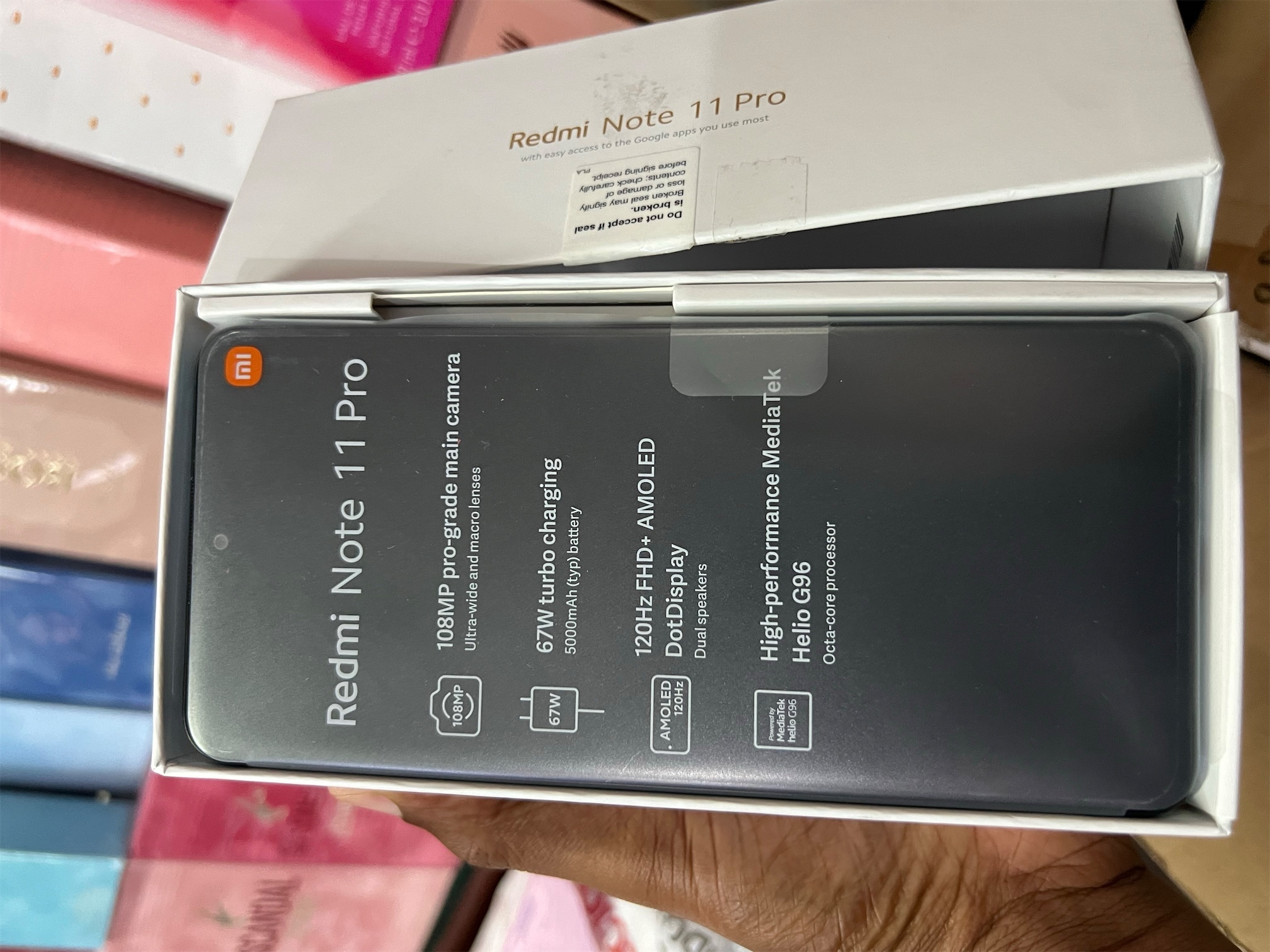 celulares y tabletas - celular Redmi Note 11 pro. Nuevo 128 GB. OFERTA BLACK FRIDAY  2