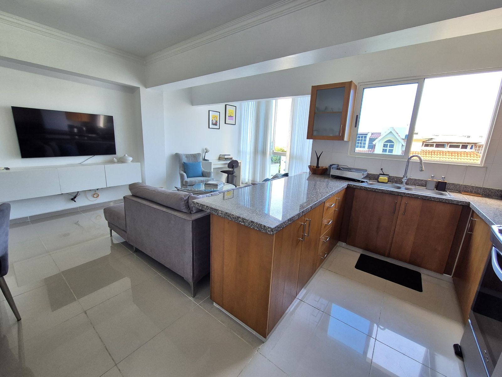 apartamentos - Apartamento Amueblado en Alquiler en Naco 8