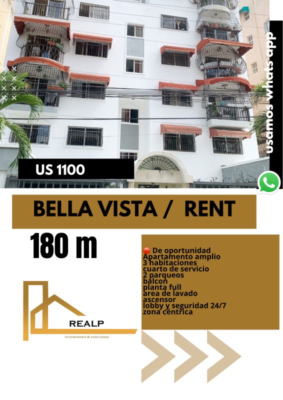 apartamentos - Apartamento bella vista 0