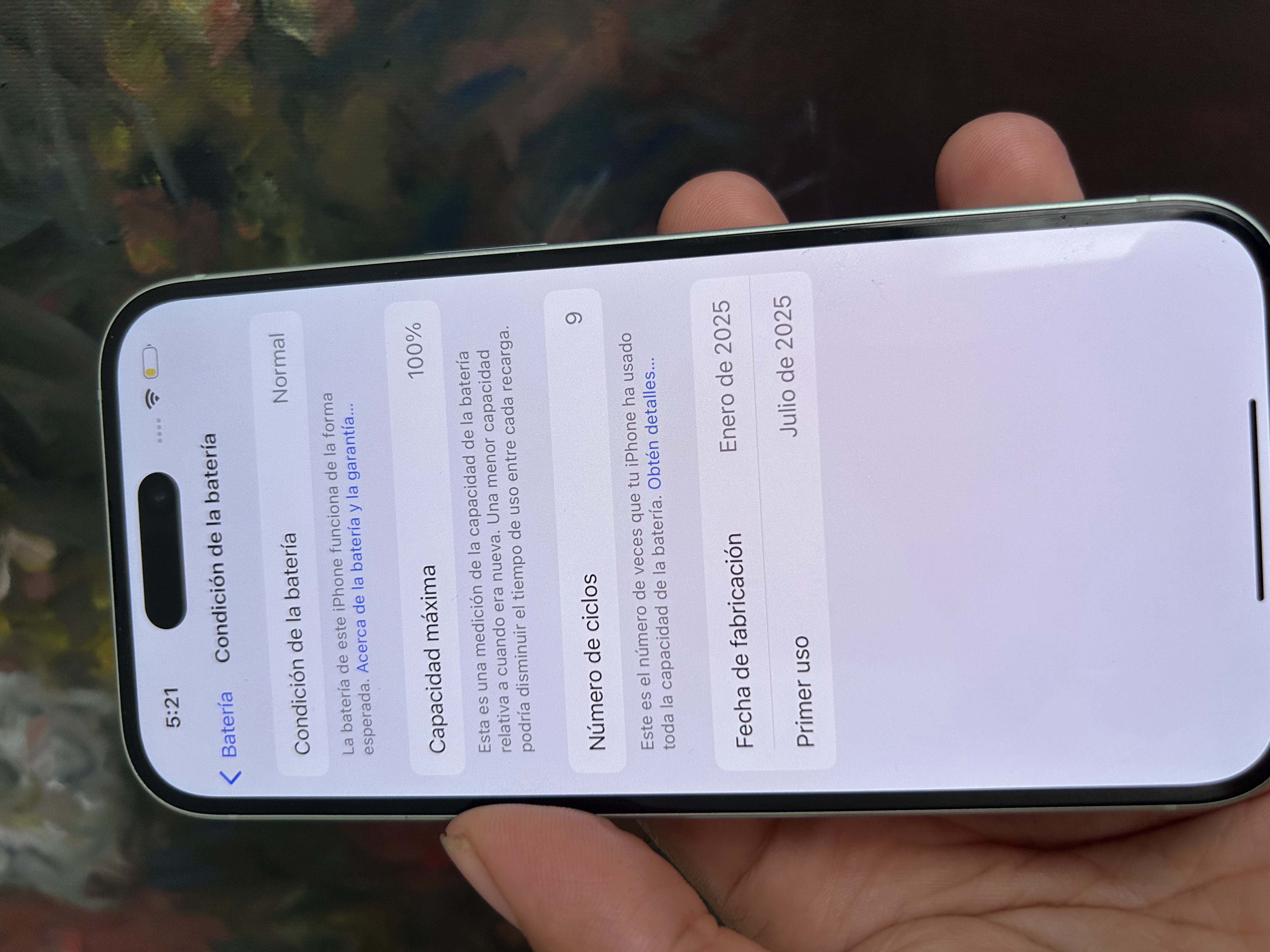 celulares y tabletas - iphone 15 de 128gb con Sim y esim  3