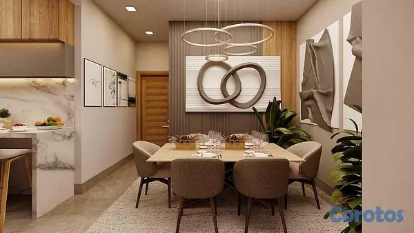 apartamentos - Venta Apartamento en construcción 4to piso 2hbs-1baño-1 Parqueo. Mirador Sur 6