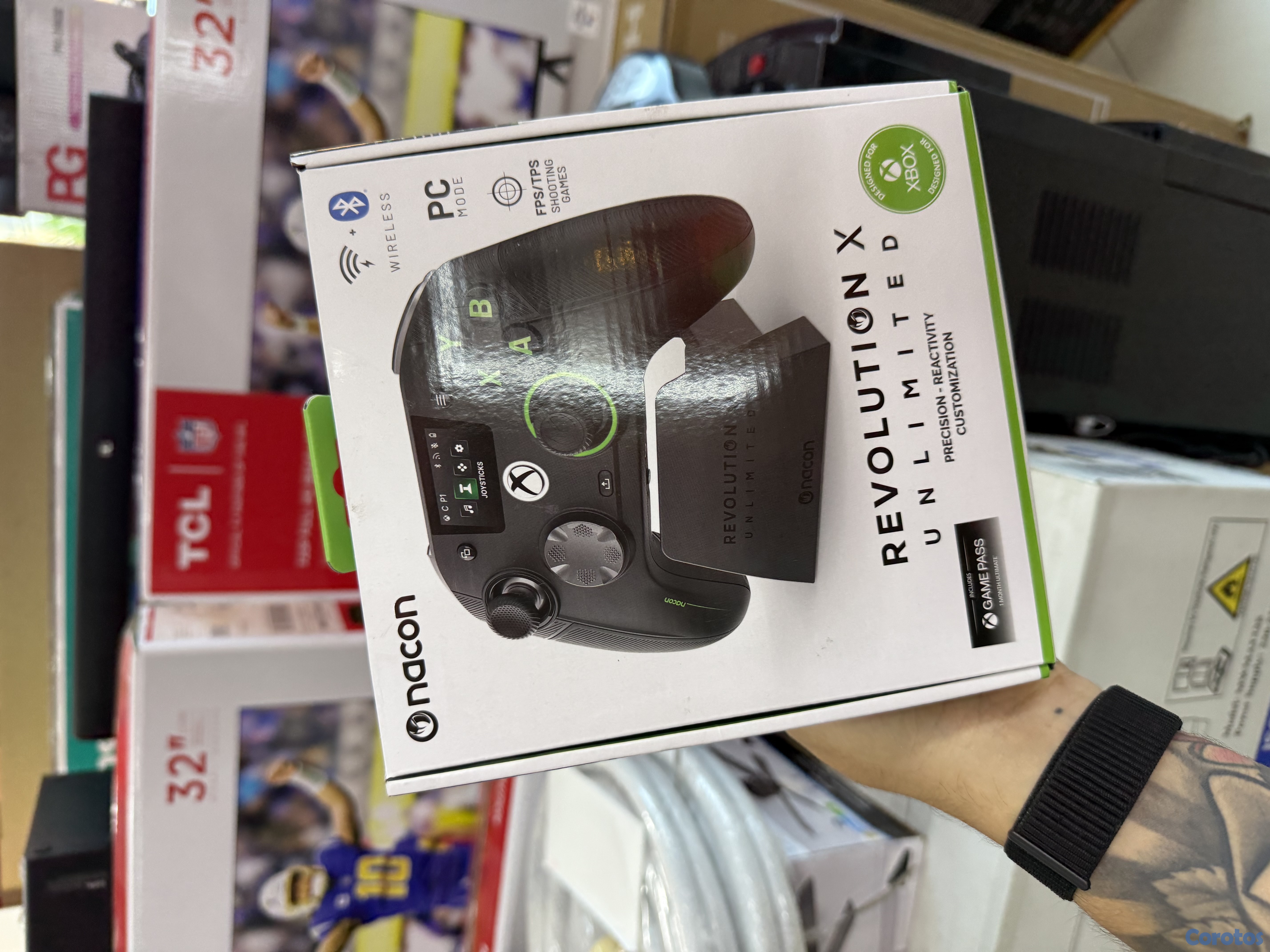 consolas y videojuegos - Control Nacon Revolution 5 Nuevo