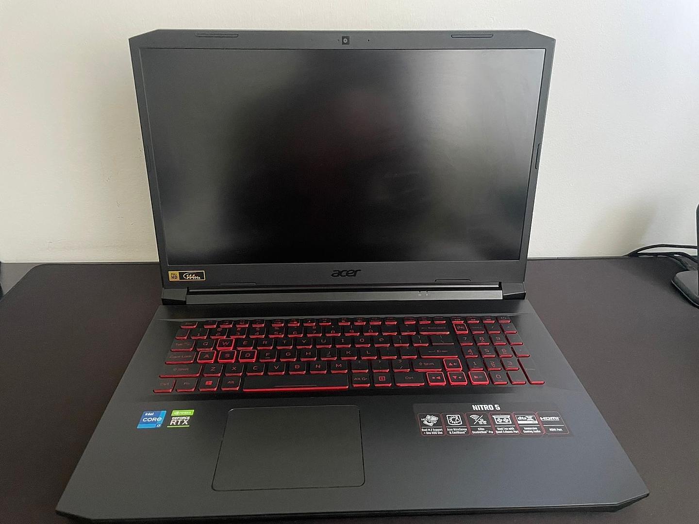 computadoras y laptops - LAPTOP GAMER DE ALTO RENDIMIENTO — ACER NITRO 5 17.3” RTX 3050 Ti  1