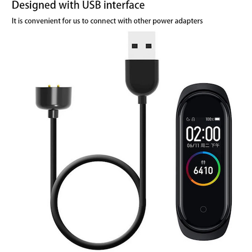 accesorios para electronica - cargador para xiaomi mi band 4,5,6,7
