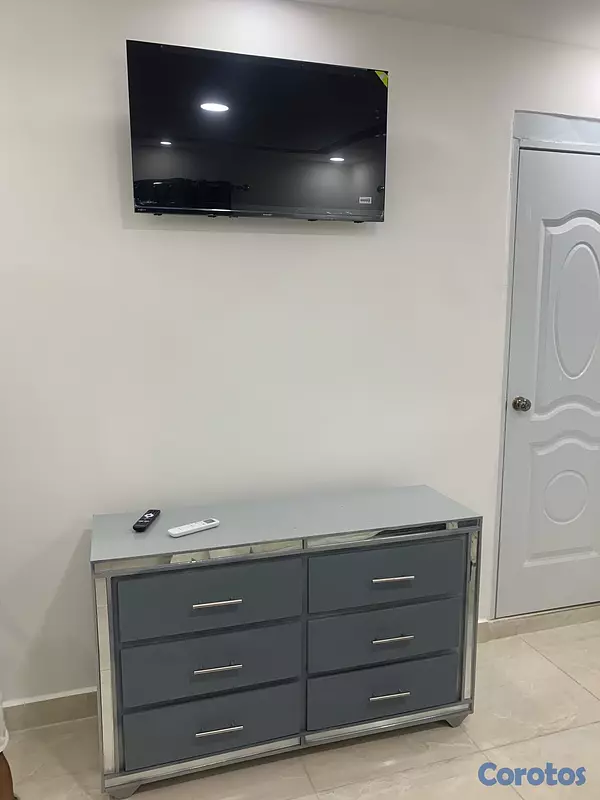 apartamentos - apartamento estudio amueblado con parqueo 6