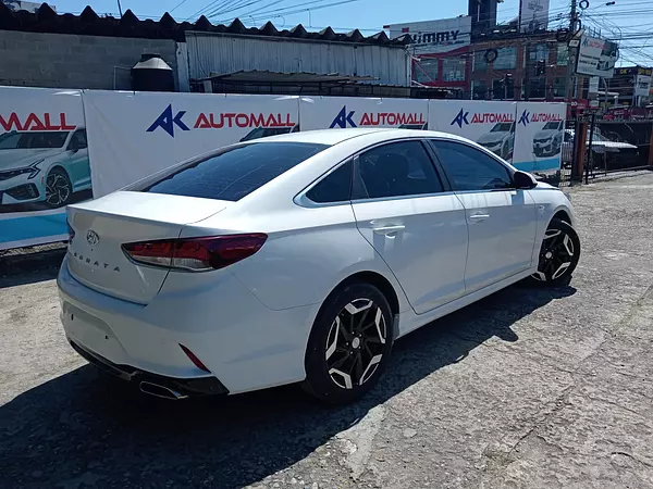 carros - HYUNDAI SONATA NEW RISE 2018 BLANCO 3