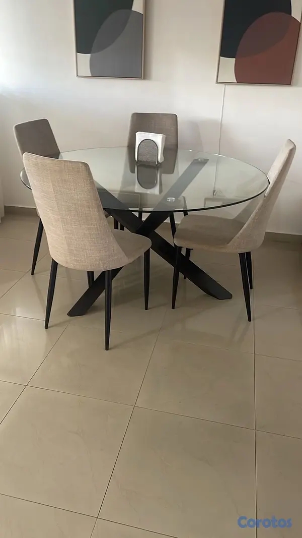 muebles y colchones - Juego de comedor de ilumel 3