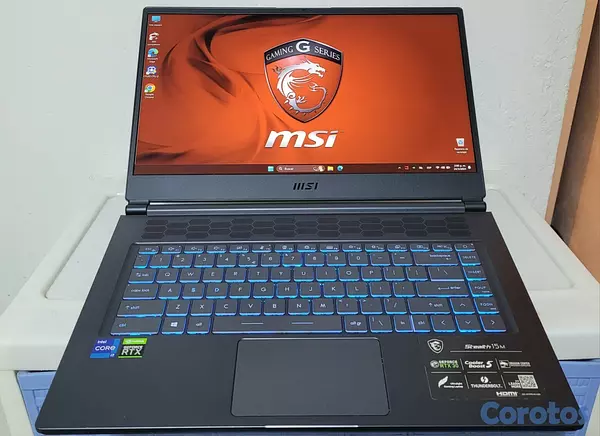 computadoras y laptops - Msi m15 Core i7 11th Gen Ram 16gb Disco 1tb SSD Nvidea RTX 3060gb 1080p a 144hz 3