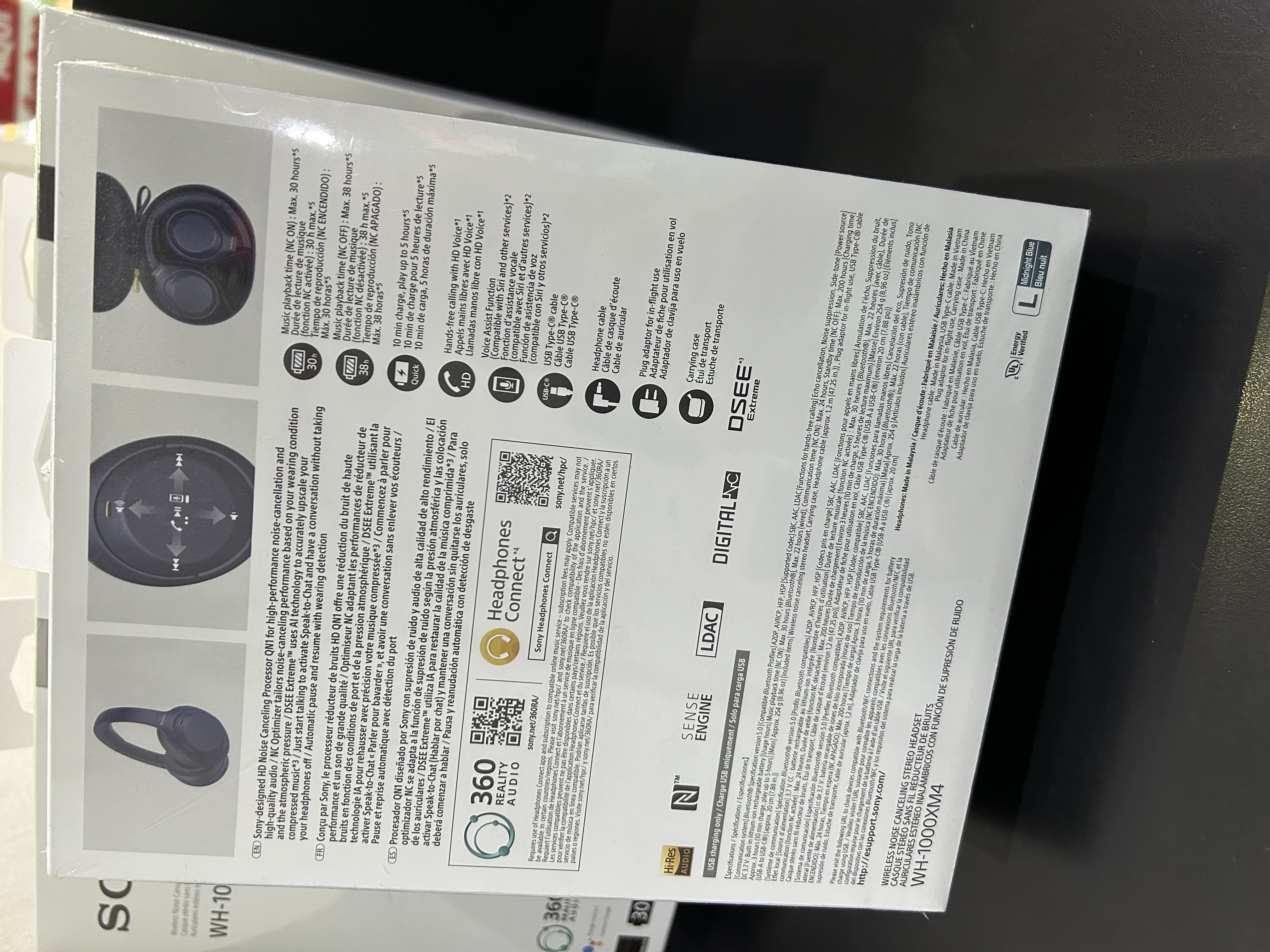 camaras y audio - SONY WH-1000XM4 INALÁMBRICA CON CANCELACIÓN RUIDO  4