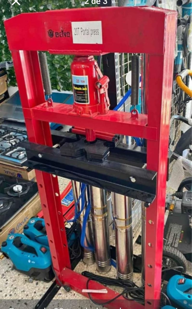 construccion e industrial - Prensa hidraulica de 20 toneladas Marca beno 1