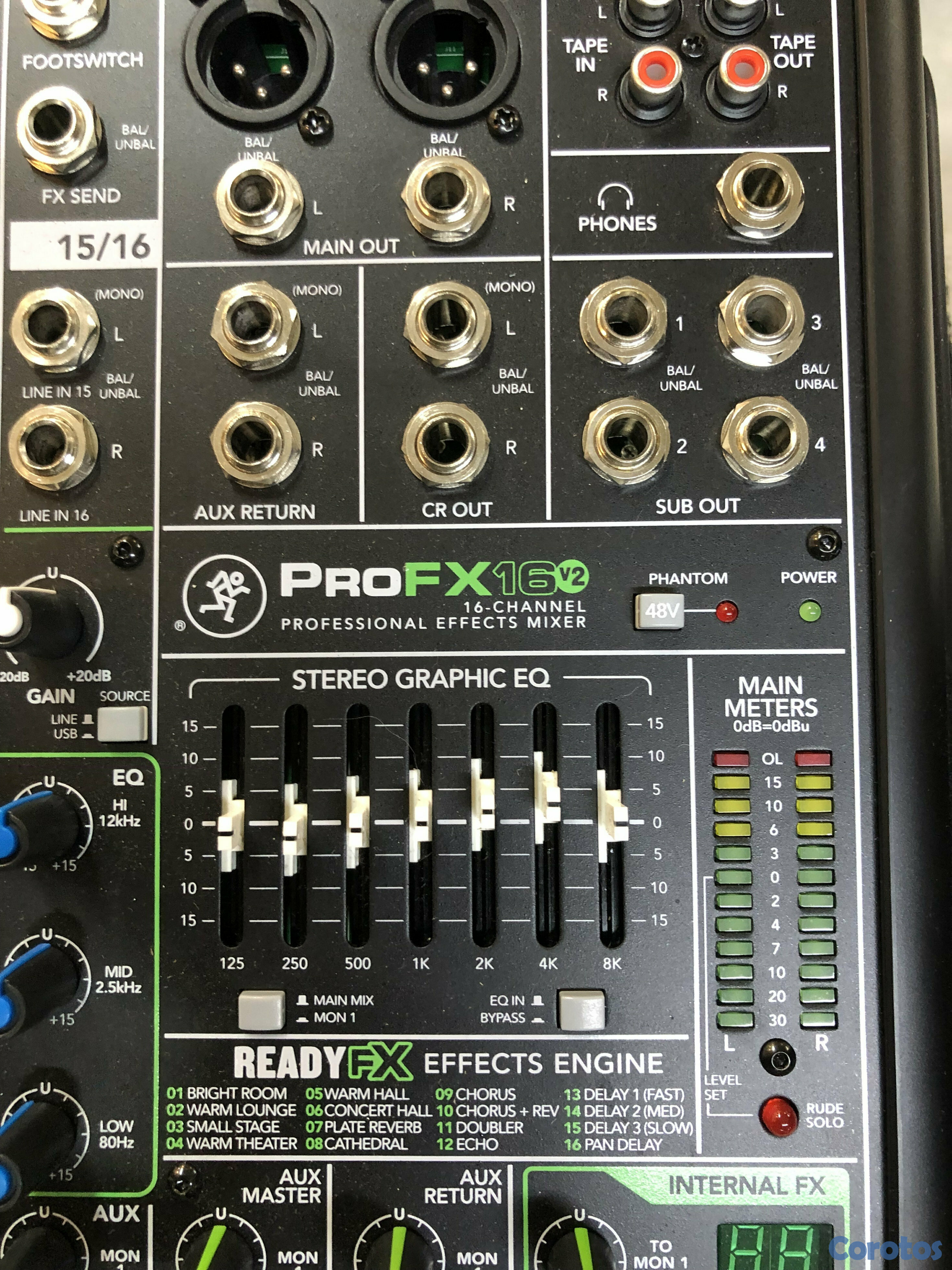 otros electronicos - Mixer Mackie Pro-FX16V2 3