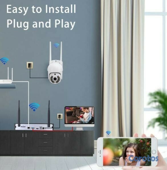 camaras y audio - Camara wifi ptz 360 grados soporta sol, agua y polvo 5