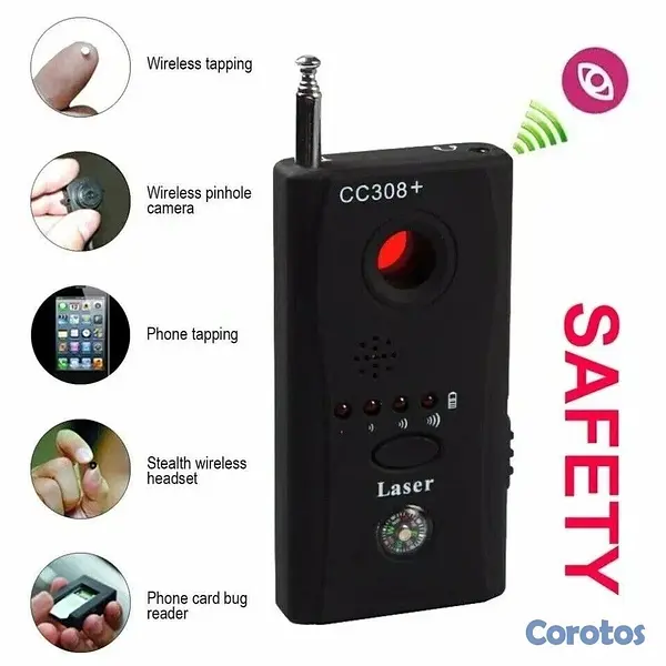 otros electronicos - Detector de Cámara y Micrófono Oculto Localiza Cám 7