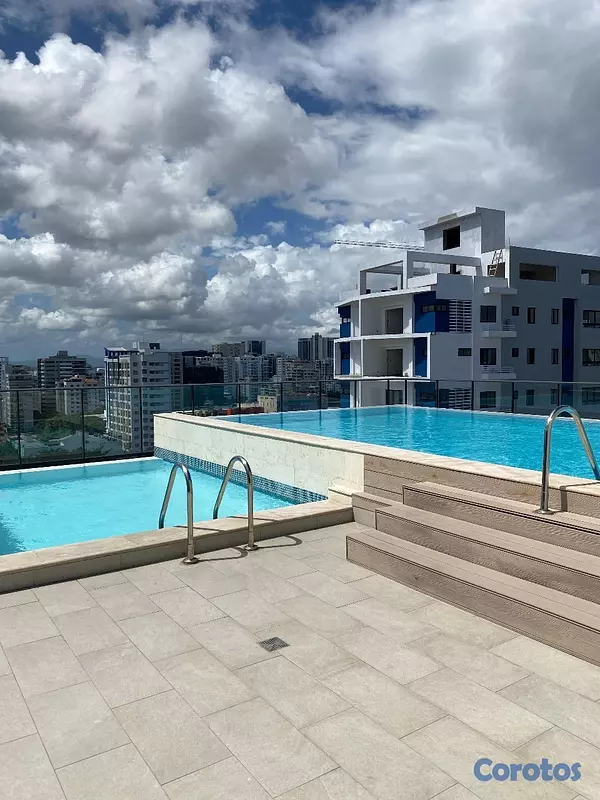 apartamentos - Alquiler 3 habitaciones en Naco con vista despejada 10
