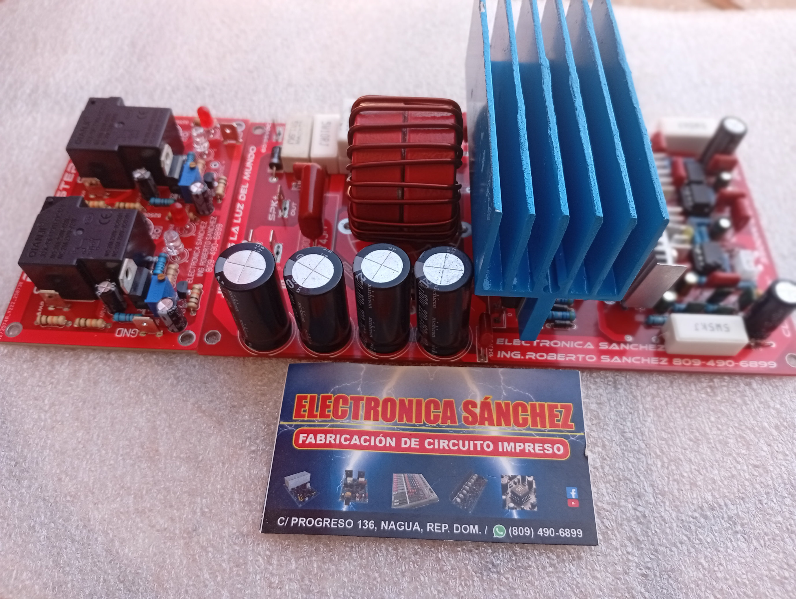 plantas e inversores - tarjeta de audio, clase D para fabricar tu propio amplificado 3500 watts RMS. 8