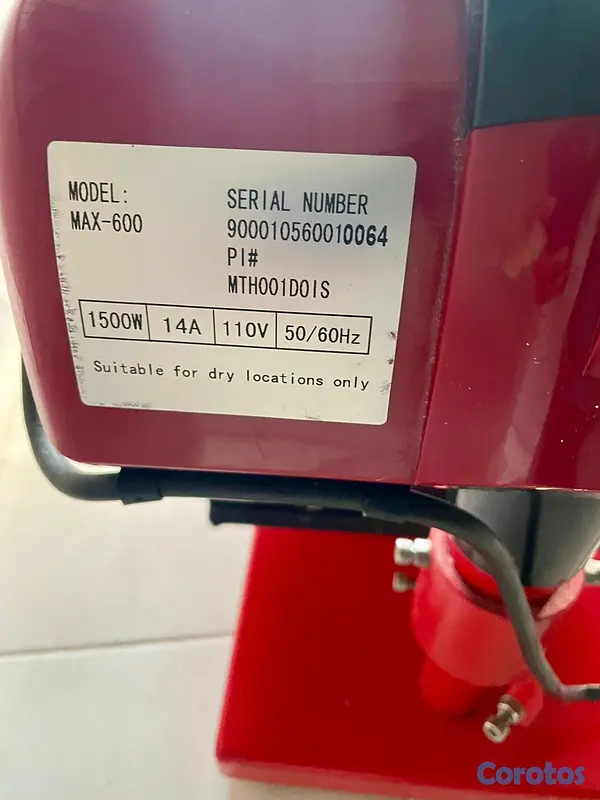 impresoras y scanners - Prensa Térmica MAX-600 6 en 1 Semi Nueva con Todos 5